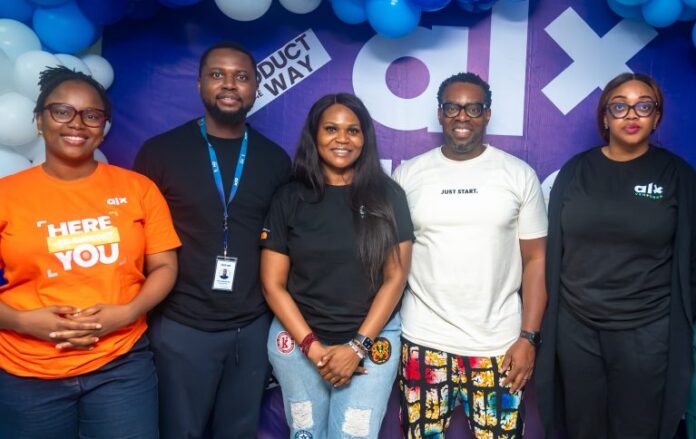 L-R: Nkechi Idinmachi, Fellowship Specialist, ALX Nigeria; Joshua Ibinabo War, Entrepreneurship Development Manager, ALX Nigeria; Seun Babajide-Duroshola, Country Marketing Manager, ALX Nigeria; Chidi Afulezi, Guest Speaker and Founder, redKola Digital Labs and Ruby Igwe, Country General Manager, ALX Nigeria at the Exclusive Product Management Masterclass organised by ALX Nigeria in Lagos