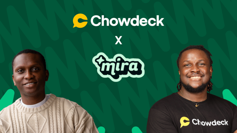 Chowdeck acquires Mira in strategic push beyond delivery