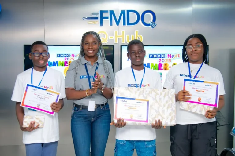 FMDQ Group Wraps Up 6th FMDQ-Next Summer Camp Empowering Nigerian Youths