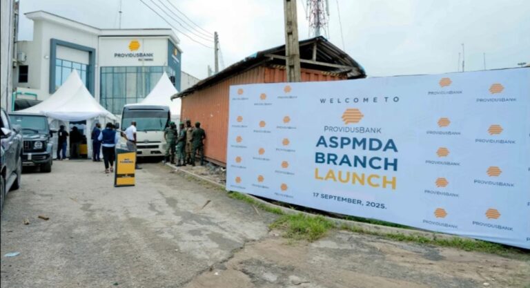 ProvidusBank Boosts SME Support with ASPAMDA Branch