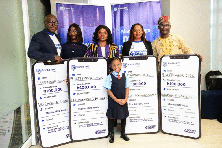 Stanbic IBTC Distributes ₦7 Million to Lucky Customers as Nigeria’s Savers Win Big