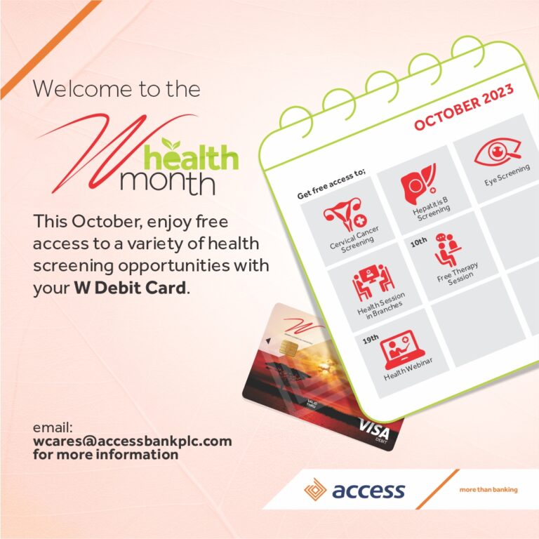 Access Bank Launches 2025 W Health Month Focused on Women’s Health