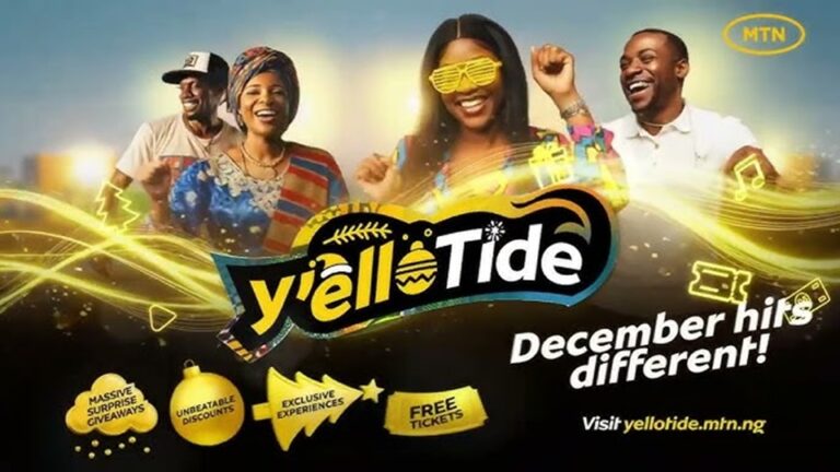 MTN Nigeria Launches ‘YelloTide’ Festive Campaign