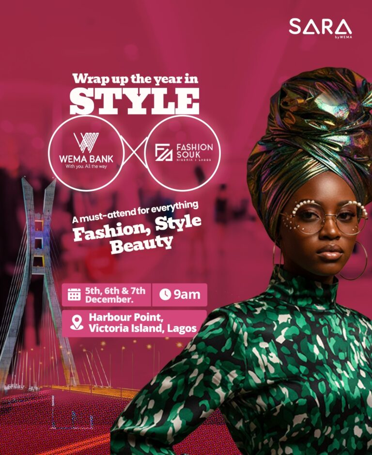 Wema Bank Set to Excite Shoppers with Mouthwatering Offers at Fashion Souk 2025